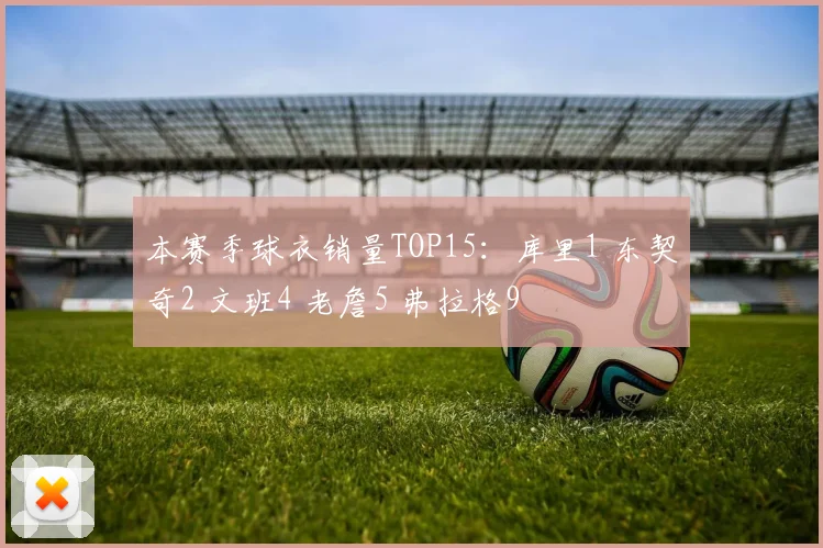 本赛季球衣销量TOP15：库里1 东契奇2 文班4 老詹5 弗拉格9